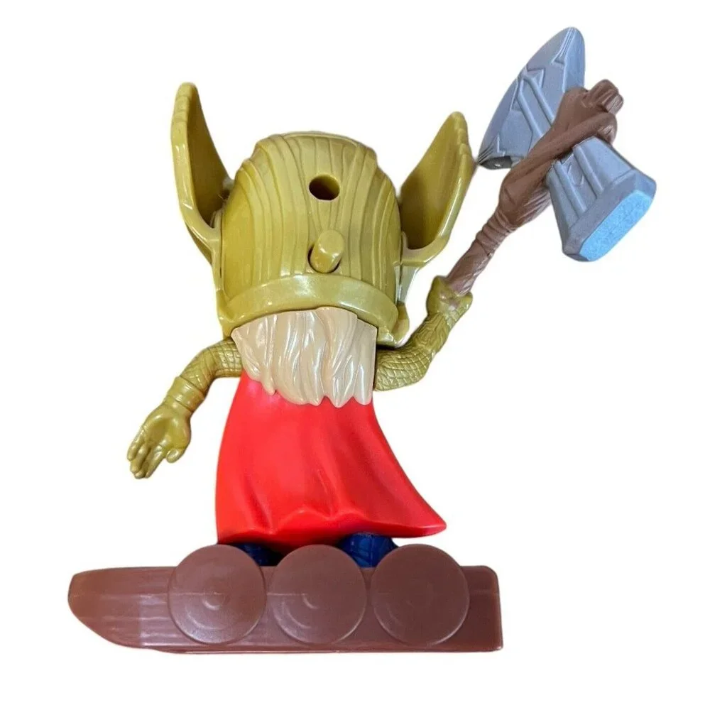 Mcdonalds Happy Meal Toy #4 Mighty Thor-Marvel‎ Studios-Thor Love and Thunder 2